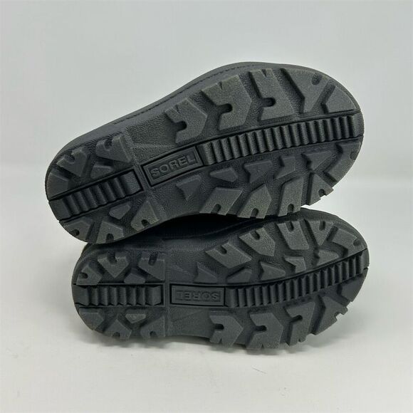 Sorel Kids Snow Commander Boots Black, Gray Blue Size 10 Toddler Waterproof - Picture 9 of 12